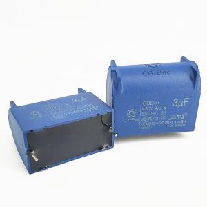 China CBB61 Air Conditioner Fan Capacitor 450V 3.0mfd CP-1.0mm 10000 Hours on sale