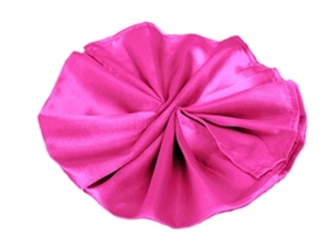 Quality satin napkins for sale