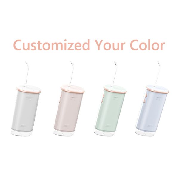 Telescopic Travel Water Flosser Low Noise IPX7 Waterproof With 200ml Water Tank