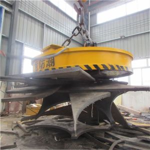 Large Circular Electric Electromagnetic Chuck Excavator Crane Lifting Magnet