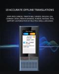 4G SIM Card Instant Voice Translator 3.1inch IPS Screen All Languages