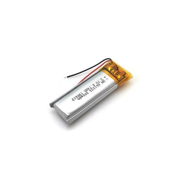 Small Lipo Battery 0.8Wh 200mAh 3.7 V Lithium Battery Pack