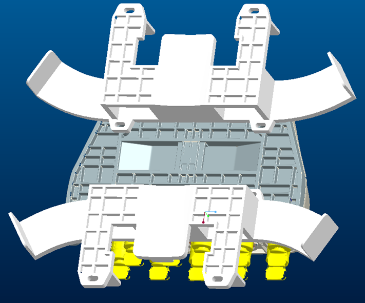 Outdoor Wall Mounted Splitter Fiber Distribution Box for FTTX Full Loaded Optic PP GF