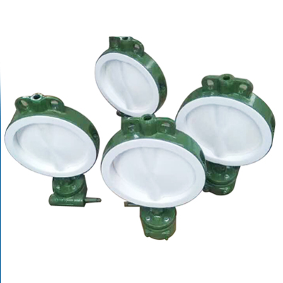 D371F4-16C lined Teflon butterfly valve