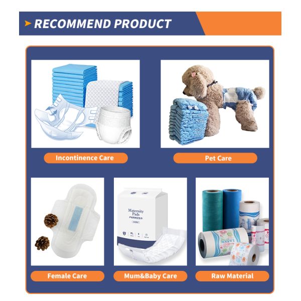 60x90 White Printed Disposable Medical Absorbent Underpad for Adult Bed 6Ply Core Layer