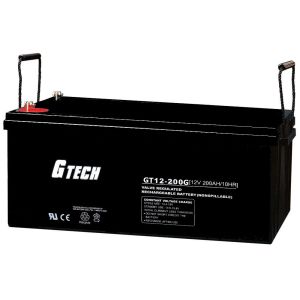 Valve regulated sealed lead acid battery 12V 200Ah, deep cycle lead acid battery