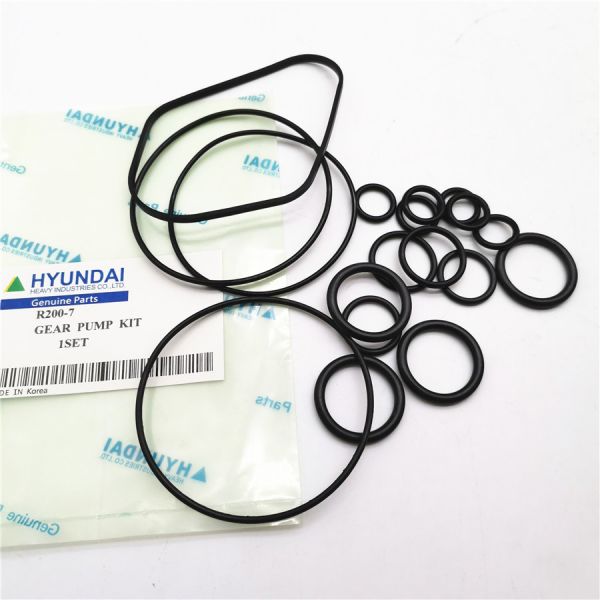 R200-7 Gear Pump Seal Kit Anti Abrasion 70 - 90 Shores A 1.5m/S Speed