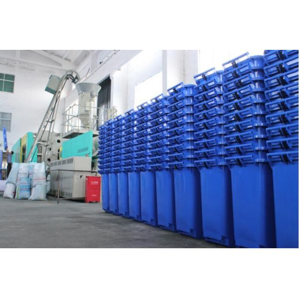 240 liter pure HDPE dustbin compost bin publis trash can or plastic garbage