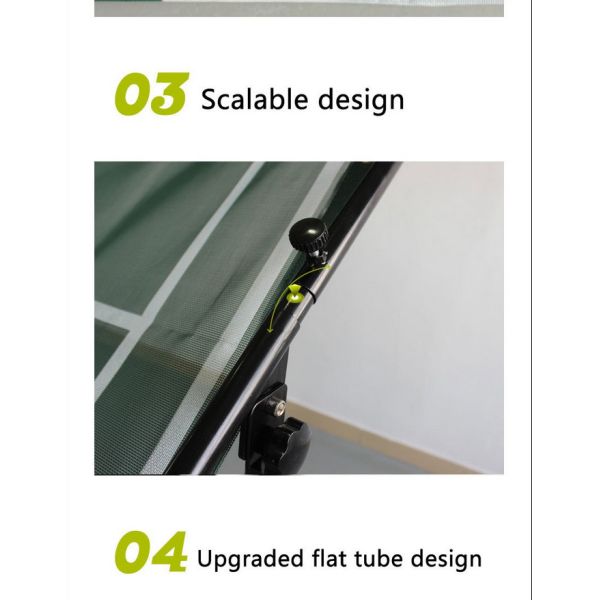 Siboasi D518 Portable Tennis Rebounder Wall Green For Kids