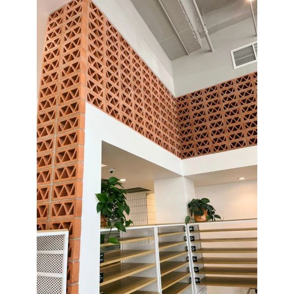 Modern Building Decoration Ventilated Perforated Bricks Wall Blocks Construction Materials for Hotel School Office