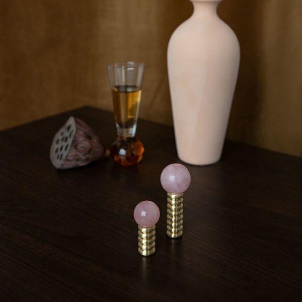 Furniture Yellow Brass Drawer Cabinet Knobs Wardrobe Door Handle