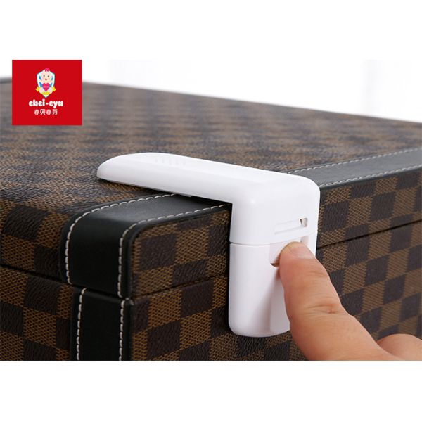 White Right Angel Cabinet Safety Locks Child Proofing Cabinet BY18JHZJS10