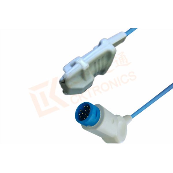 Mindray Spo2 Probe Sensor 12 Pin Reusable SpO2 Sensor Adult Silicone Soft Tip