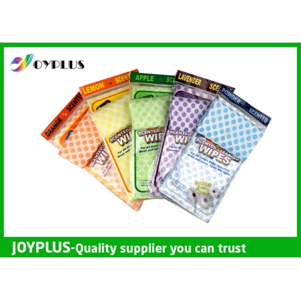 Kitchen Accessory Scented Non Woven Cleaning Cloths Breathable Different Sizes