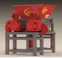 FL 800 Tire Pyrolysis Equipment , Wood Shredding Machine For Waste Plastic