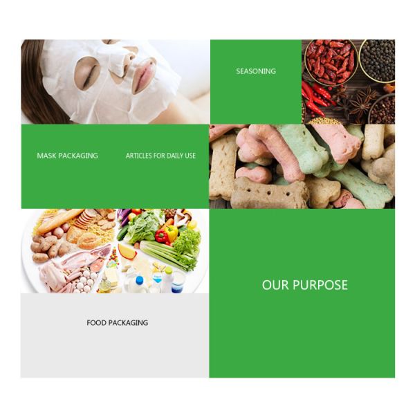 Food sealing film customization transparent membrane with cursor