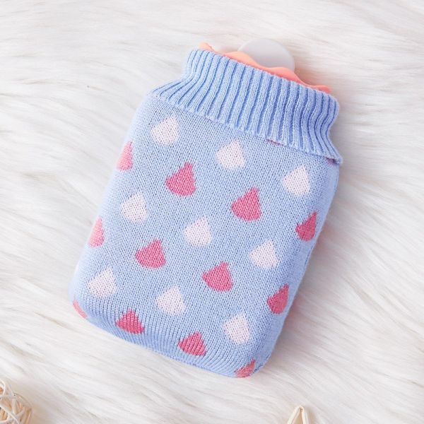 Classic Red 2 Liter Hot And Cold Water Bottle , Hot Water Bottle For Cramps With Anti Leak Design