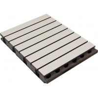 Eco - Friendly Wooden Grooved Noise Reduction Wall Panels For Home Decorative