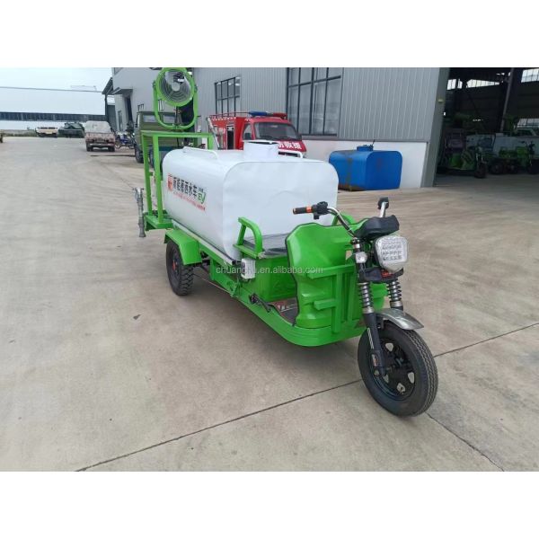 Pure Electric Energy Type Multi Function Dust Suppression Spraying Vehicle Green Belt Lawn Three Wheel Sprinkler
