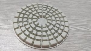 4  Dry Diamond Polishing Pads For Marble / Concrete / Granite / Stone