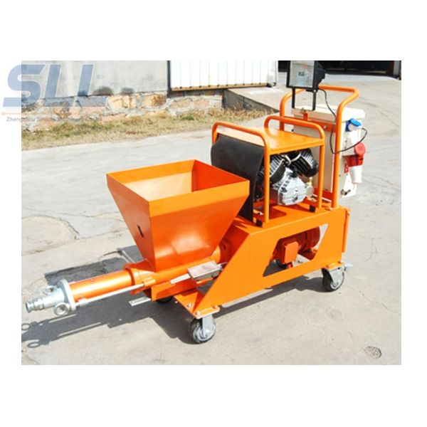 spray gun of mortar plastering machine is convenient and easy to use Total Power 7.5kw