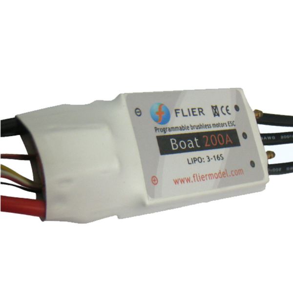 Battery Powered Flier ESC 16S 200 Amp Speed Controller RC Hobby Radio Control Style