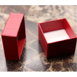 Quality Red paper ring boxes for sale