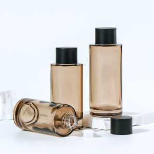 Cylinder Round Matte Frosted 100ml 120ml 150ml Skincare Packaging Luxury