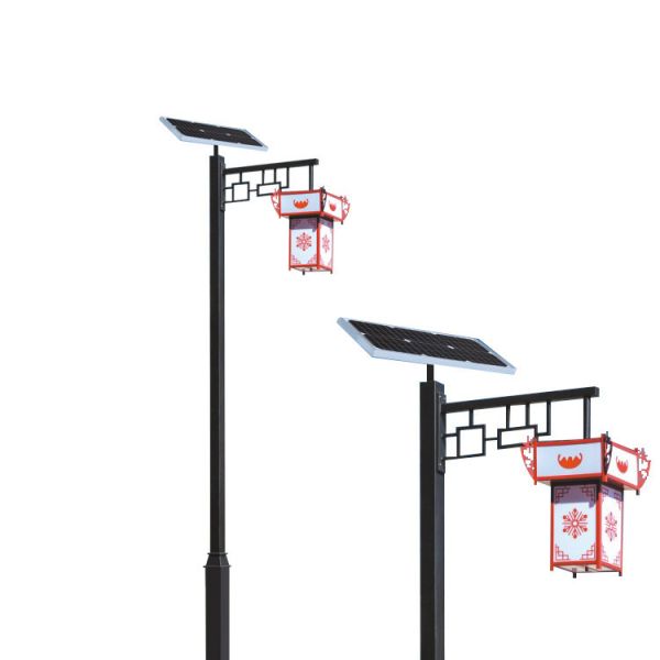 Modern Design Solar LED Garden Lights , Dc 12v 24v 50w Garden Light With Pole