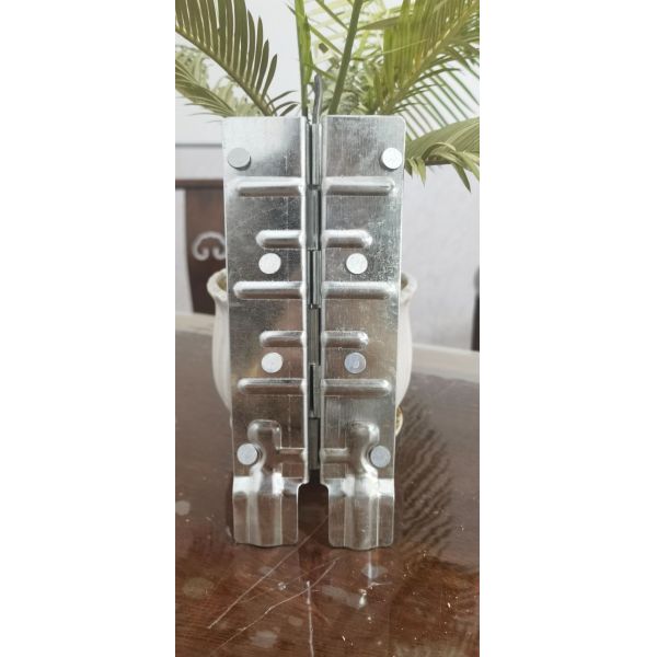 Factory Sales Galvanized Steel Wooden Box Connector Metal Hinge Foldable Crate Pallet Collar Hinge 220mm Hinge Hardwares