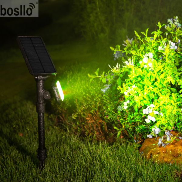 Energy-Saving Solar Garden Lamps With Battery 3.7V 2200MAH Li-ion Monocrystalline Silicon Panel