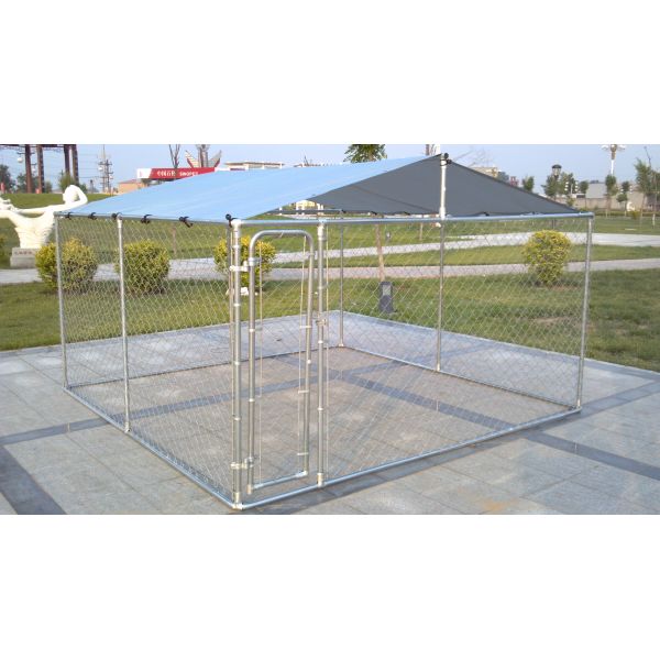 chain link dog kennel lowes 6feet x 10feet x 10feet dog kennel chain link fabric dog fencing panels with optionally covered roof cloth