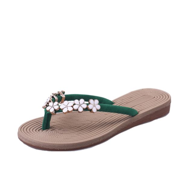 Convenient Summer Thong Flip Flop Flora Accessory Apply To Ladies Women