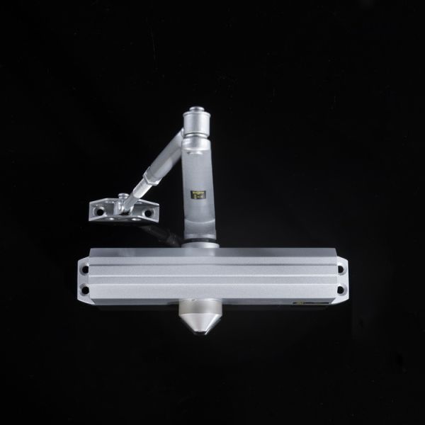 Soft Close 180 Degree Door Closer , Safety Control Overhead Closer for Steel Door
