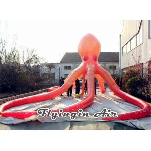 Quality Customized 9m Length Inflatable Octopus for Concert and Stage Supplies for sale