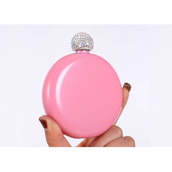 Customized Size / Color Cute Hip Flask Small Alcohol Flask Abrasion Resistance
