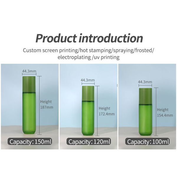 Cosmetic PET Plastic Mist Spray Bottle Customized Travel Size Cosmetic Bottles For Skincare