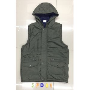 Quality SFD001 Men's vest waistcoats jacket, coats with hood for sale