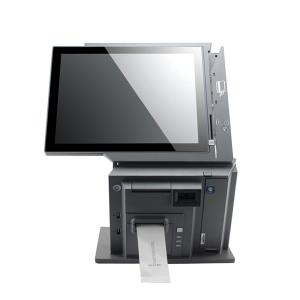 Quality OEM Service 400cd/m2 All In One POS System With Printer Scanner Card Reader for sale