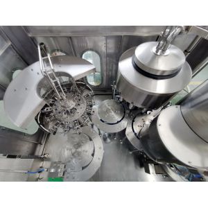 CE Stainless Steel Plastic Liquid Filling Machine , Bottle Filling Line