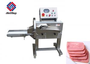 China 120mm Conveyor 1500W Meat Processing Machine Smoke Salmon Slicer Machine on sale