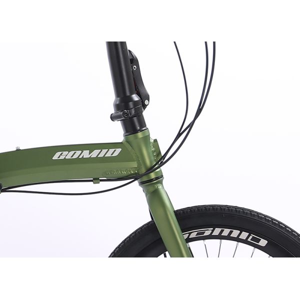 Custom foldable bicycle SHIMANO kit gear cycle Hydraulic Disk brake bisiklet GOMID folding city bike aluminium alloy