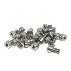 China Precision Machine Inconel 718 Hex Socket Cup Head Bolt And Nut M10 Hex Head Bolt on sale