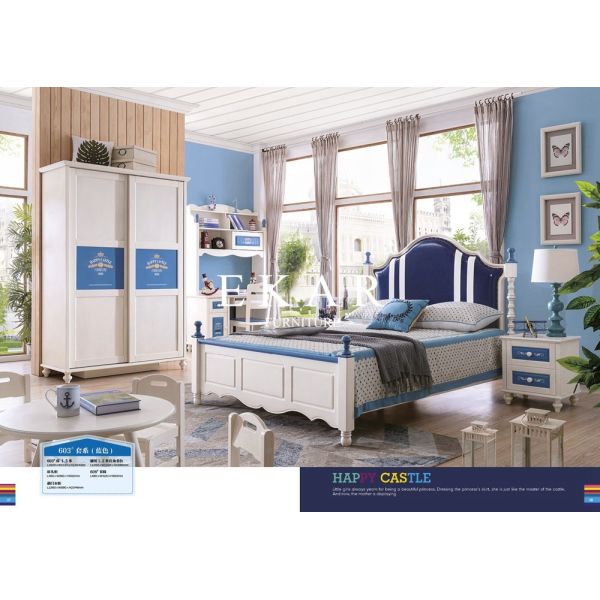 American Countryside Style Single Bed Children Bed