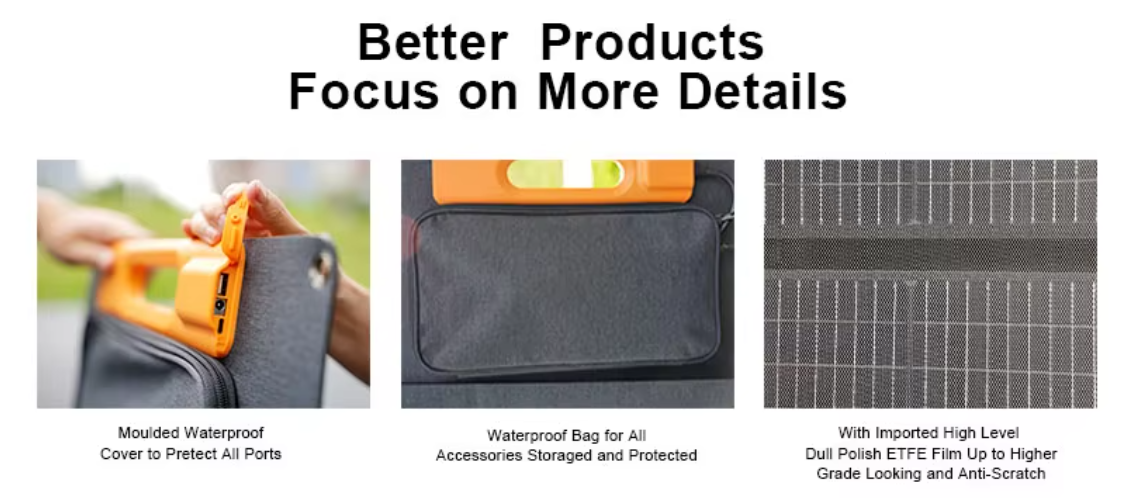 400W Portable Solar Charger – Reliable Power for Camping and Hiking