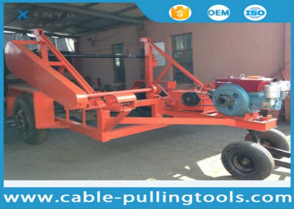 Buy 5T Multi function Full Cable Drum Trailer Other Tools With Water Cooled Diesel Engine at wholesale prices