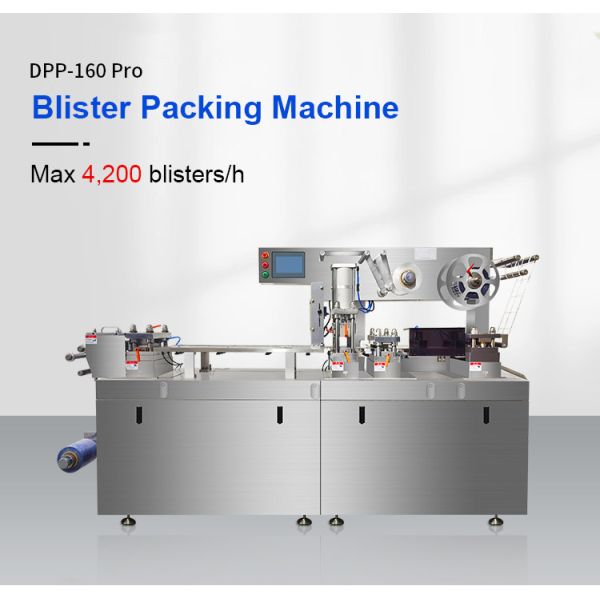 Honey Pill Tablet Blister Sealing Packing Automatic Blister Package Machine