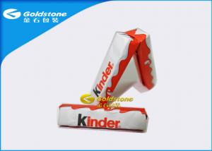 Quality Aluminum Wax Paper Candy / Chocolate Foil Wrappers Excellent Fold Properties for sale