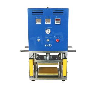 China Pouch Battery Hot Flat Pressing Machine 1KW 200 * 200mm on sale