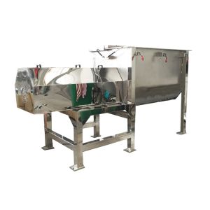 Quality Horizontal Ribbon Cosmetic Dry Powder Mixer Machine With Automatic for sale